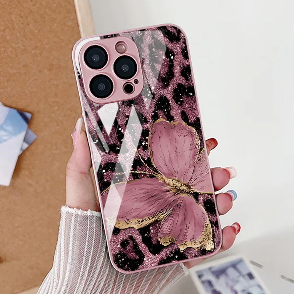 나비 레오파드 프린트 폰 케이스 아이폰 17 16 14 - Phone Cases Xr Iphone 리뷰 및 가격