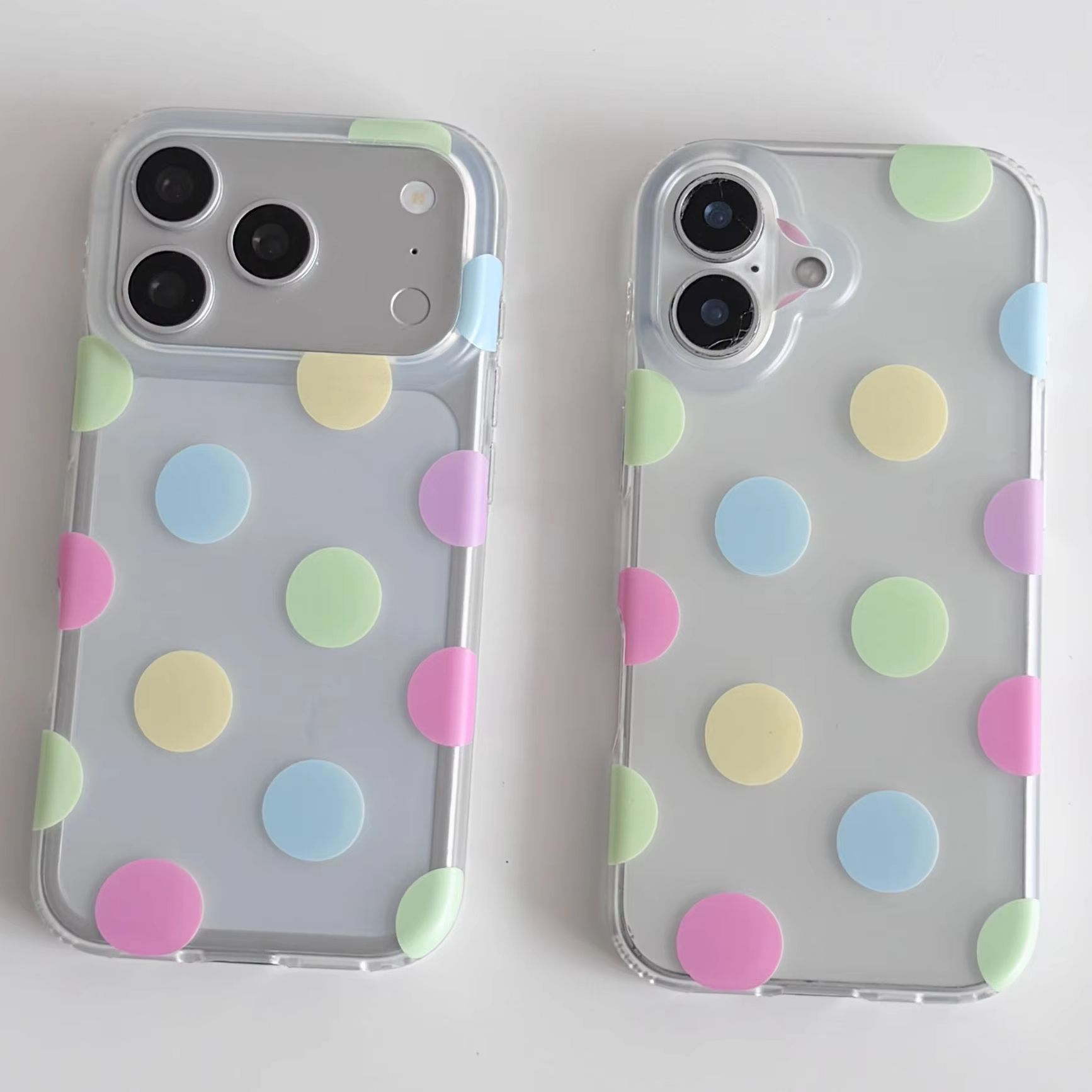 한국 인스 컬러풀 폴카 도트 무광 폰 케이스 아이폰 울 - Phone Cases Xr Iphone 리뷰 및 가격