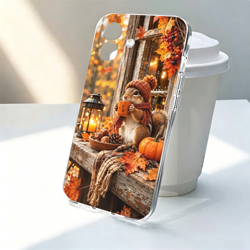 만화 동물 다람쥐 실리콘 폰 케이스 아이폰 15 16  - Phone Cases Iphone 13 리뷰 및 가격