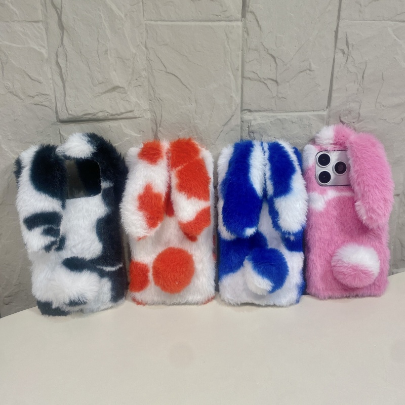 귀여운 토끼 디자인 폭신한 폰 케이스 아이폰 17 16 - Phone Cases Iphone 13 리뷰 및 가격